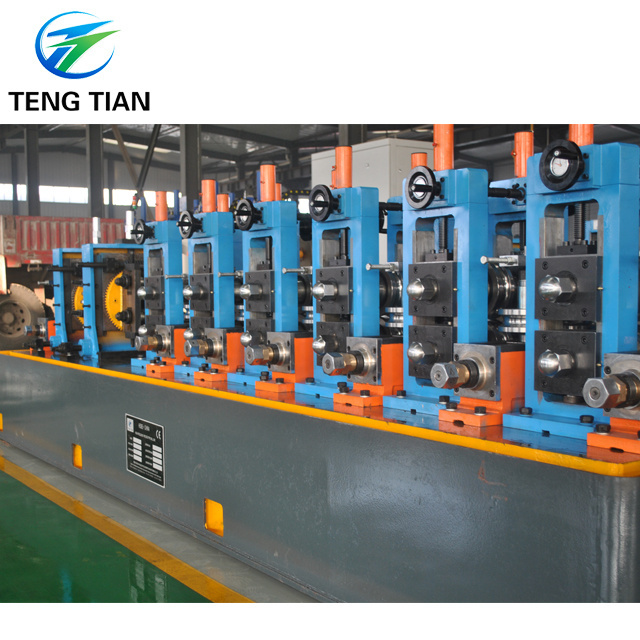 32-63 mm High Speed Roll Forming Steel Pipe Making Machine for Square/Round/Oval/Deformed Tube