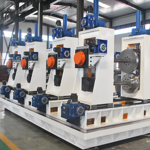 Automatic high frequency pipe making machine Manufacturer Sales To Italy type of hf welded steel pipe mill line