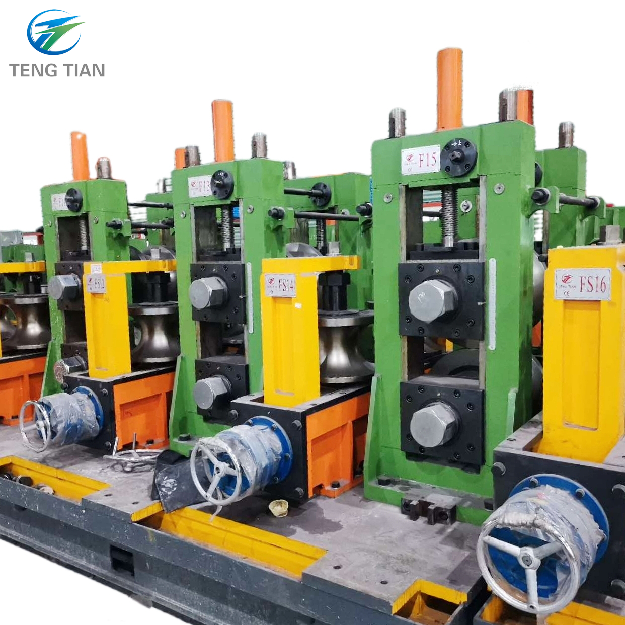 Scaffolding and Fencing MS Galvanized Steel Coil Steel Pipe Making Machine / Tube Mill Manufacturer