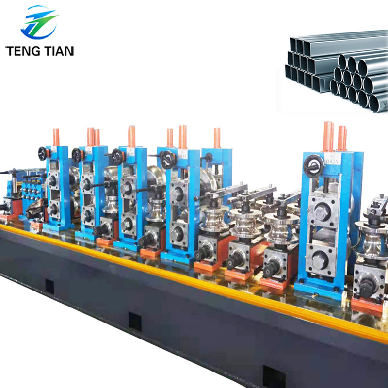 32-63 mm High Speed Roll Forming Steel Pipe Making Machine for Square/Round/Oval/Deformed Tube