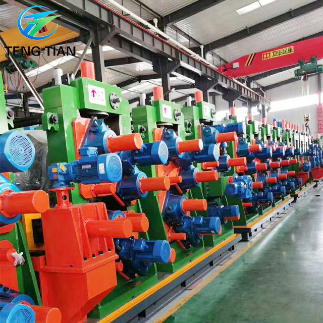 Fully Automatic Direct Forming Square Tube 200x200mm Square Pipe Making machine Price With Rollers