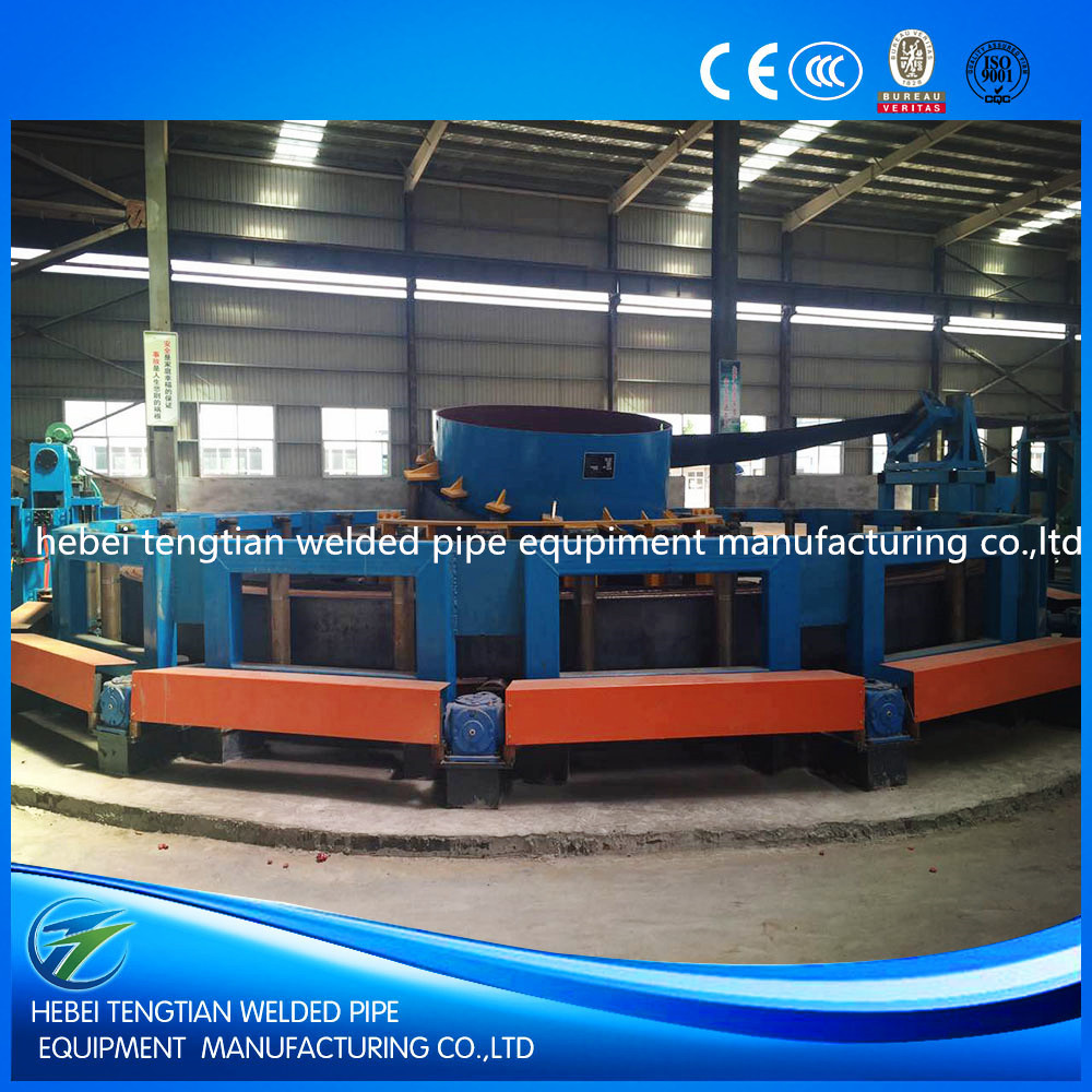 Horizontal steel strip Spiral Accumulator for tube mill production line