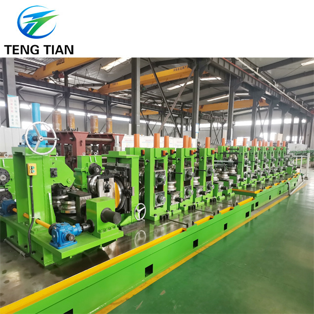 ERW pipe rolling making machine production line and steel tube making equipment steel pipe mill line for sale