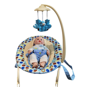 Best Outdoor Indoor Macrame Bouncer Swing Cradle Baby Rocker Electric Automatic Swing And Chair With Toys