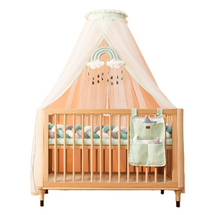 Chocchick 2021 Factory Price Portable Baby Crib Bed Stand Folding Mosquito Net