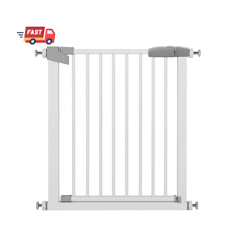 Adjustable Extension Toddler Gate Kids Fence Gate Baby Safety Lock Door for Stairs baby pet gate extra wide safety gates