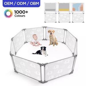 Portable Foldable Travel Crib Baby Plan pen Children Safety Playpen with Bassinet, cama cuna