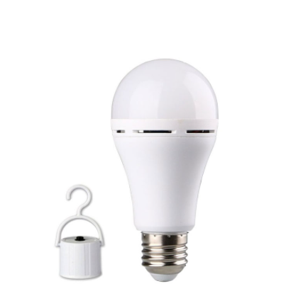 China Manufacturers 100LM/W 9W 12W 15W E27 E26 B22 Smart Charge Emergency Rechargeable LED Light Bulb