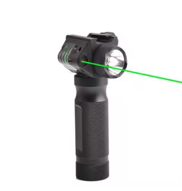 Professional Torch Tactical red/green dot laser sight grip with integrated led flashlight combo scope