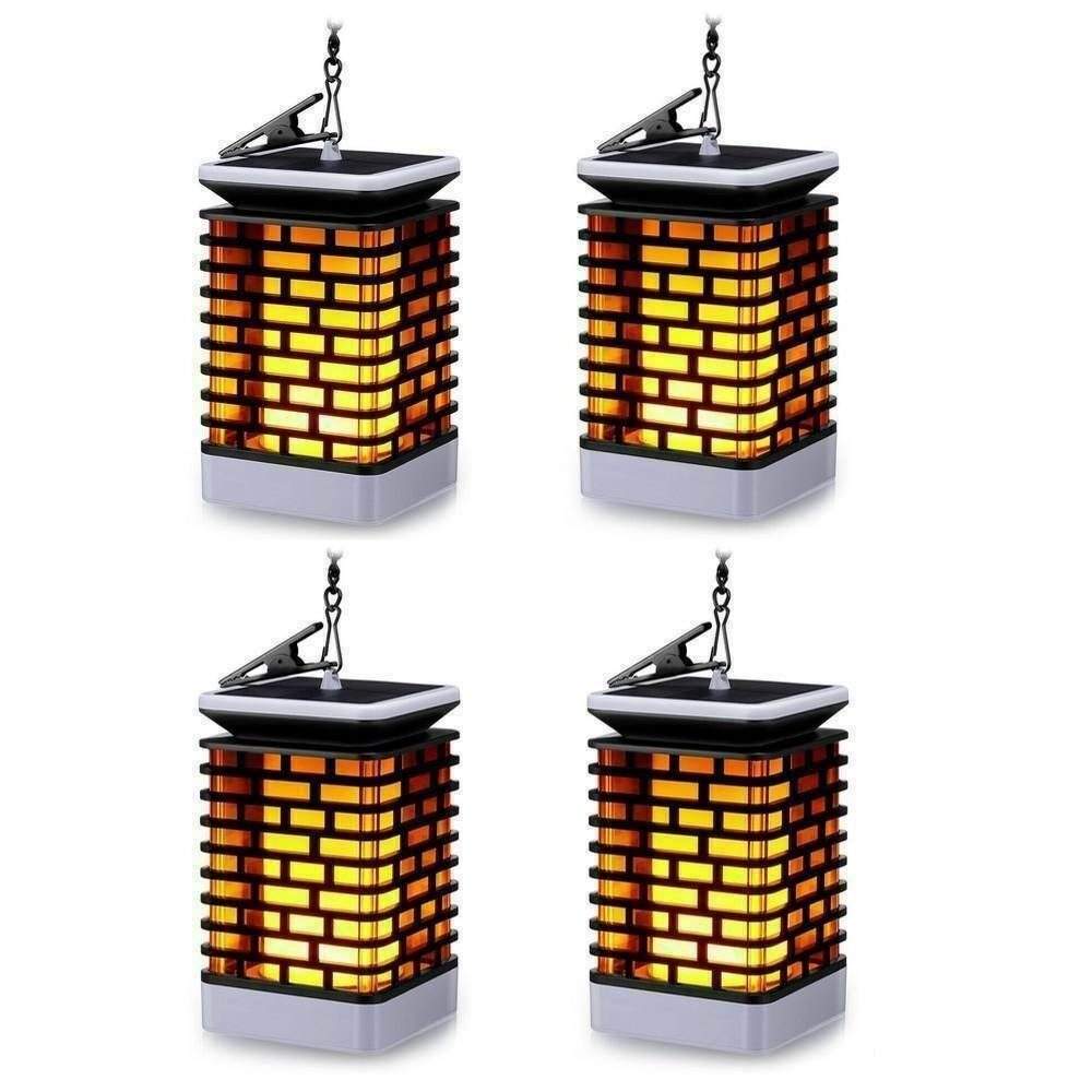 2020 new 99led amazon bestsellers dancing fire effect led solar hanging garnet flame torch lights outdoor for landscape