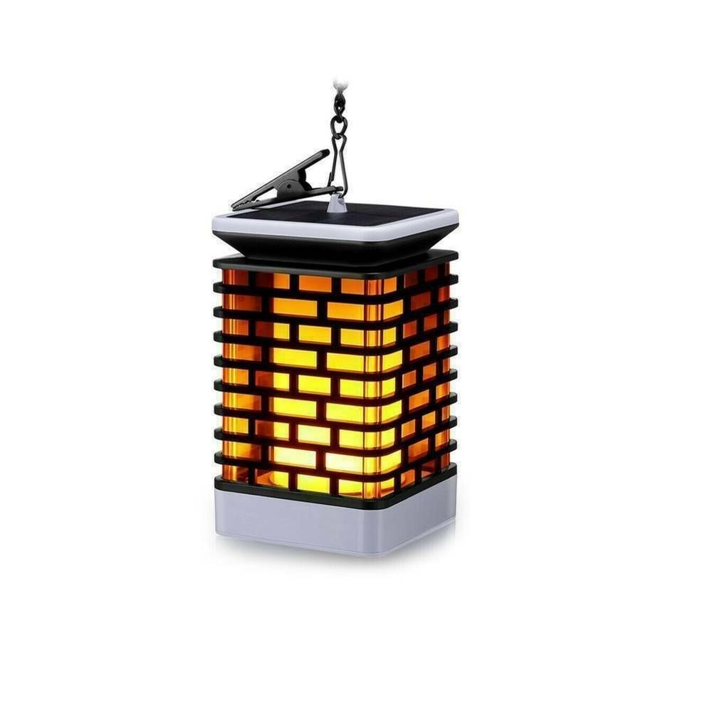 2020 new 99led amazon bestsellers dancing fire effect led solar hanging garnet flame torch lights outdoor for landscape