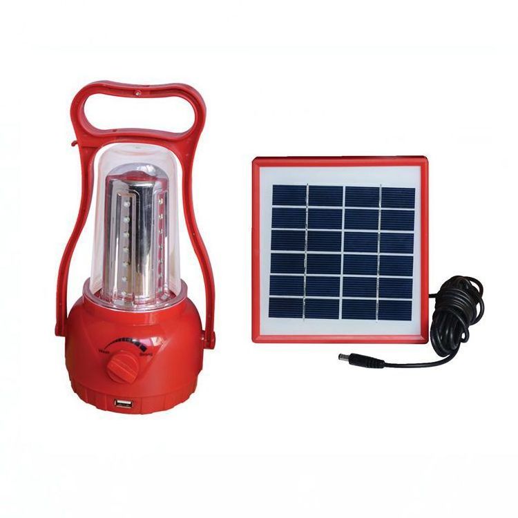 Indoor/Outdoor Rechargeable Camping Solar power AC Charger USB power bank High bright hand bar solar led lantern