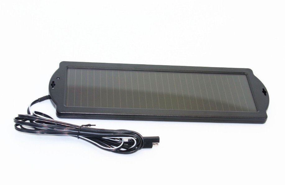 1.5W Battery Terminal Trickle Charger 12V Cigarette Renewable Energy Amorphours Thin Flim Solar Panel