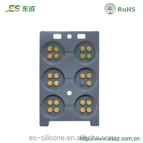 Silk-screen Printed LED Silicone Keypad Membrane Switch For Medical Equipment