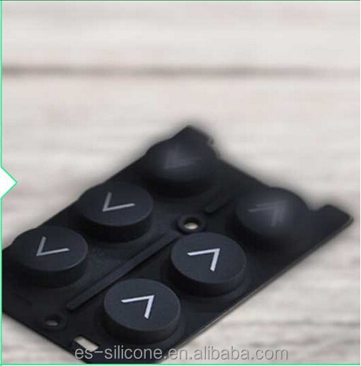 Silk-screen Printed LED Silicone Keypad Membrane Switch For Medical Equipment