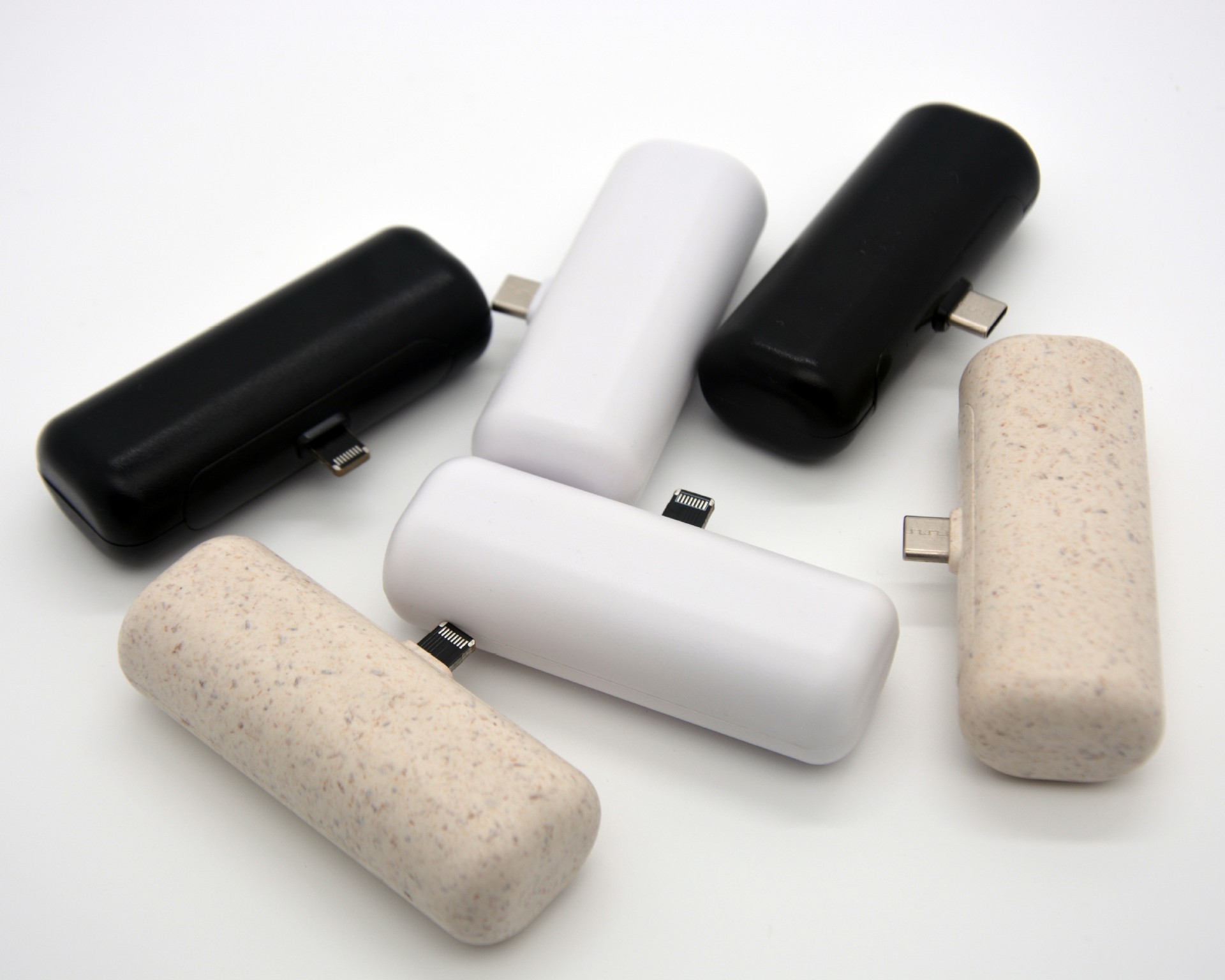 Commercial emergency biodegradable disposable powerbank promotional gift power bank Capsule One Time Use Charger