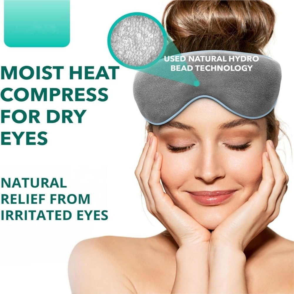 Microwave eye mask Heated for Dry Eyes heating pad Eye compress moist compress sleep eyemask