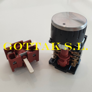 Oven Rotary Switch for 1 2 3 4 5 6 7 8 Position Electric Cooker Hob GOTTAK 7-LAK 250V - 400V 25A 3 Year Warranty 50.000 ES