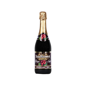 ""SUN HARVEST"" SPARKLING RED GRAPE JUICE DRINK 6X75CL