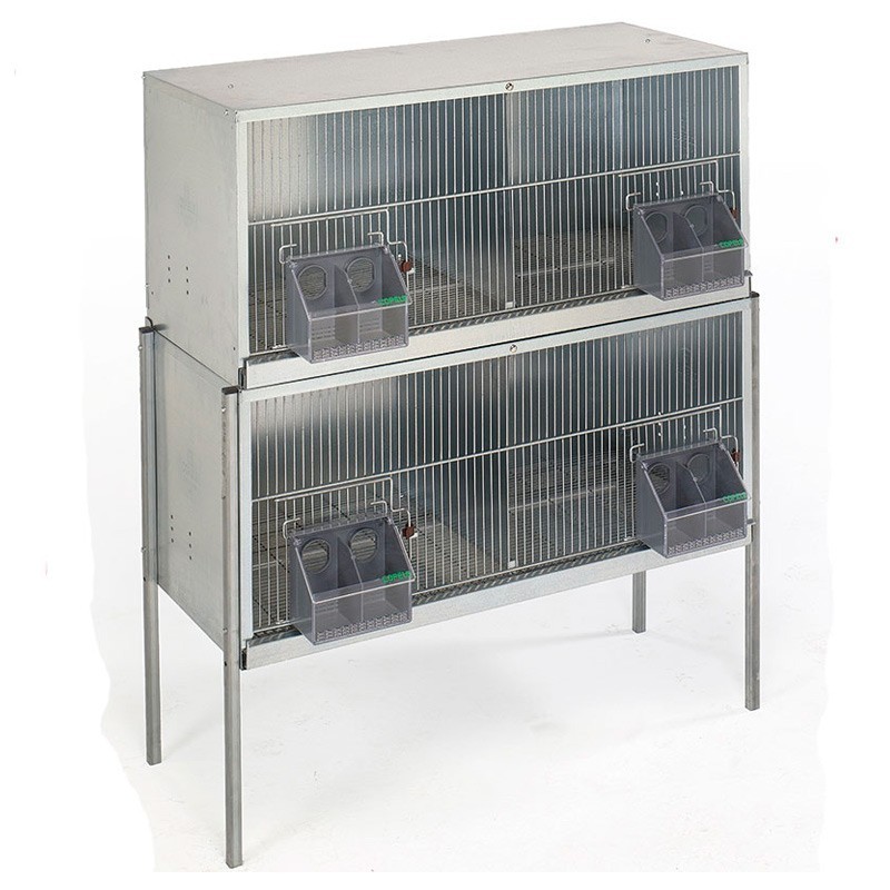 Corrosion-resistant husbandry equipment pigeons folding wholesale breeding cages for birds