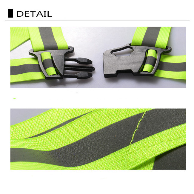 New Designed High Visibility Reflective Safety Vest in Green Neon and Orange Color