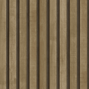 HIGH QUALITY MADE IN SPAIN MODERN WALLPAPER ROLL ELEMENTS SLAT WALL BROWN BLACK