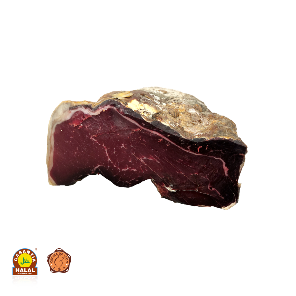 100% Halal smoked beef Cecina de Leon Centre Leg entire piece for supermarkets Restaurants Charcuteries butcheries