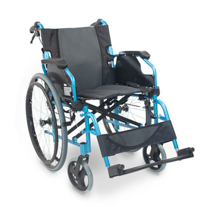 Premium Quality  Mobiclinic Brand Turquoise Aluminium Removable Armrest Wheelchairs For Sale