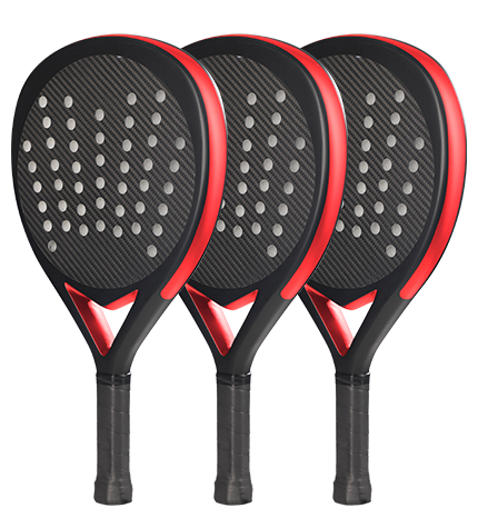 2023 Professional Custom Paddle Tennis Racket Popular Full Carbon Fiber 3K 12K 18K Paddle Padel Racquets