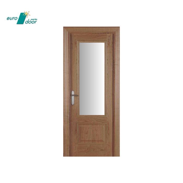 High quality Spanish timber traditional internal door Oak veneer raised and fielded panels doorsets