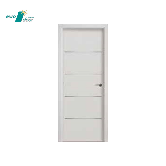 High quality Spanish timber internal door natural veeer with aluminium deco folding and sliding