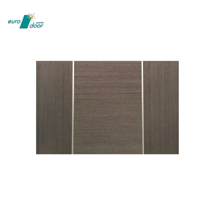 High quality Spanish timber internal door Contemporary design Wenge with aluminium deco for use in any indoor space