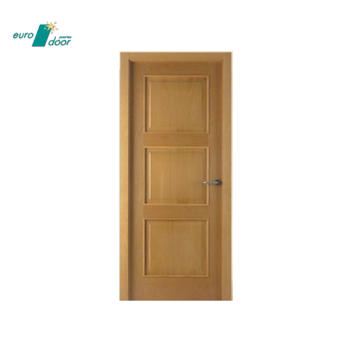 High quality Spanish timber internal Steamed beech door raised and fielded panels with square beading for sale