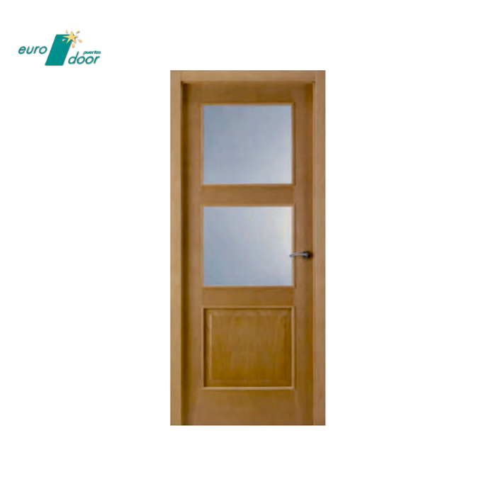 High quality Spanish timber internal Steamed beech door raised and fielded panels with square beading for sale