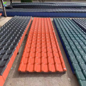 Eyeshine high quality anti-ageing synthetic resin PVC roof tiles ASA coated roof tile