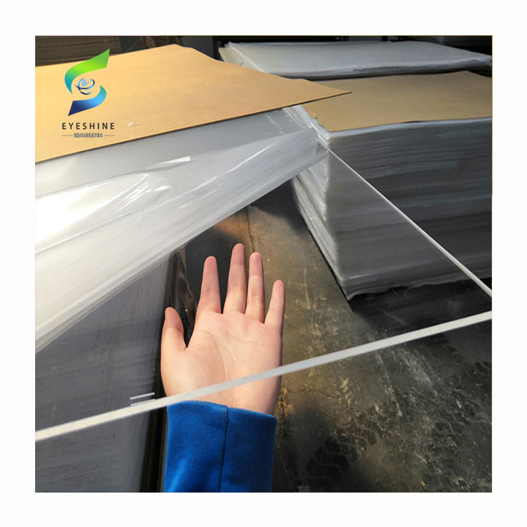 Eyeshine transparent acrylic panel coloured 3mm 4mm 8mm perspex 2 inch thick 8x4 feet clear acrylic sheet