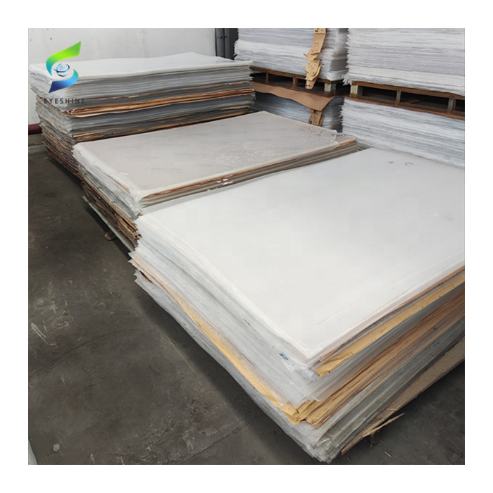 Eyeshine Factory Wholesale 1220*2440mm Clear Pmma Perspex Panel For Decorative Cast Acrylic Sheet