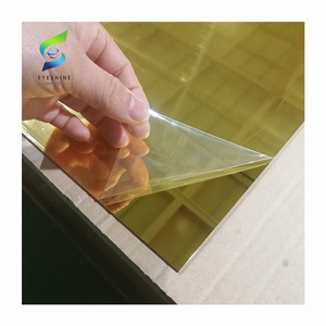 Eyeshine 4ft x 6ft  Acrylic Flexible Mirror Sheets 1mm 2mm 4*8ft Silver Rose Golden Colored Plastic Acrylic Mirror Sheets