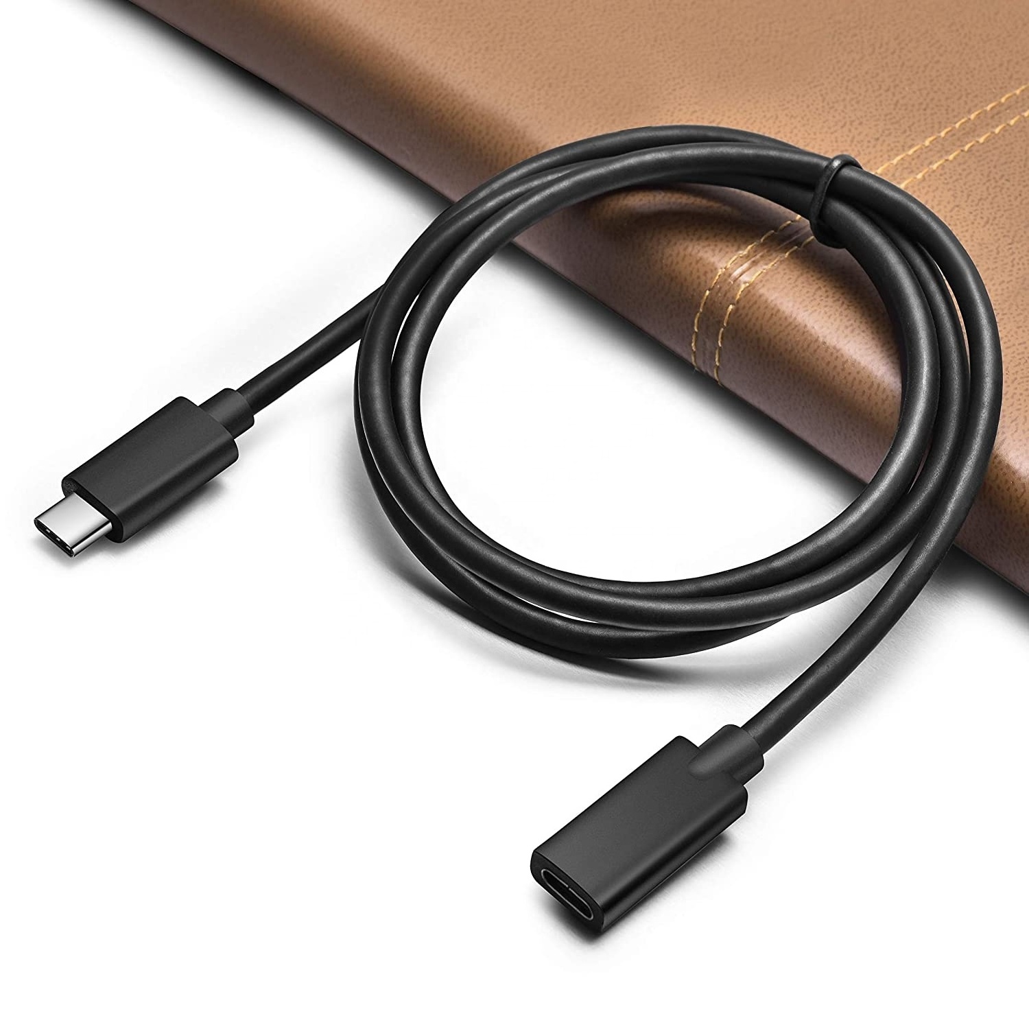 USB Type C Gen 2 Audio Video and Data sync Charging Extension Cable for Macbook Pro and iPad Pro and Nintendo Switch and more