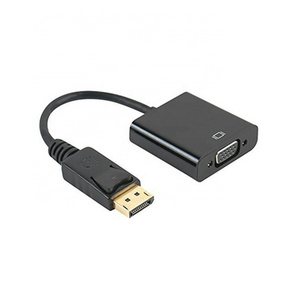 DisplayPort to 1080p VGA Video Adapter - Active DP to VGA Converter -  DP Source to VGA Monitor Projector Cable Adapter Dongle