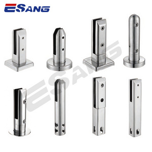 ESANG 304 316 Stainless Steel Pool Holder Spigot Stair Glass Clamp Railing 12Mm Fence Glass Railing Adjustable Spigots Clamp