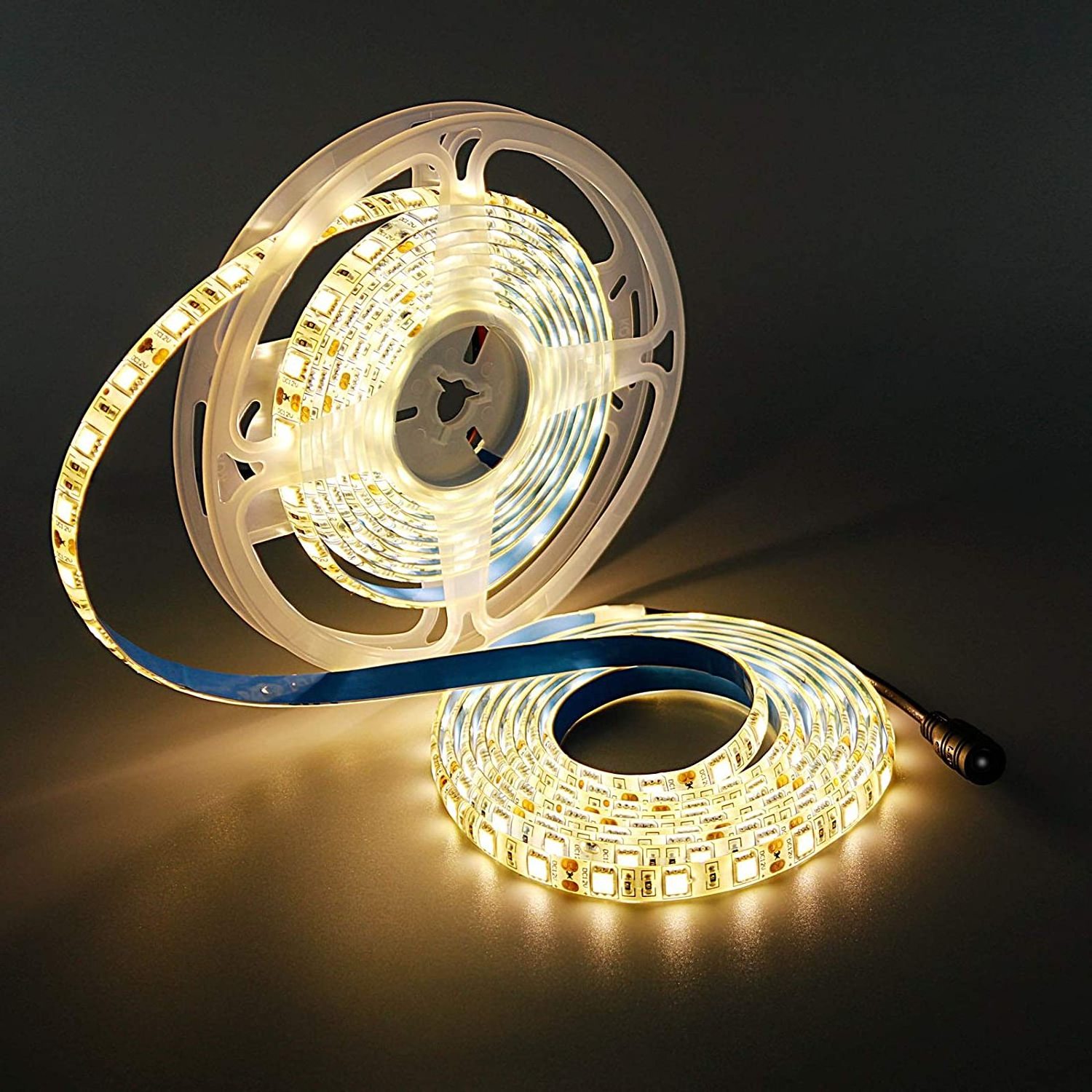 eSann shenzhen Heat Resistant Single Color White 300 Leds SMD 5050 DC 12V Flexible Waterproof IP65 Led Strip Light