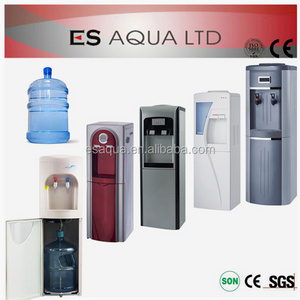 Home/office use compressor cold/hot freestanding cheap water dispenser machine with storage cabinet/frigerator