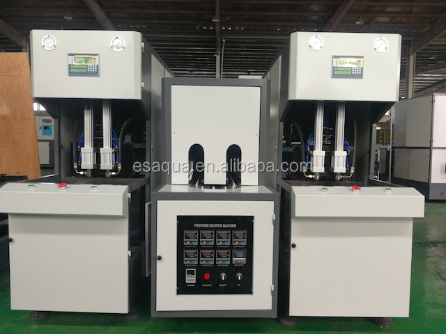 Semi Auto PET Jar Bottle blow molding machine making bottle machine