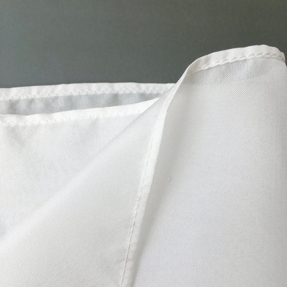 esasilk brand name personalized 8 mm undyed plain pure white silk habotai scarves