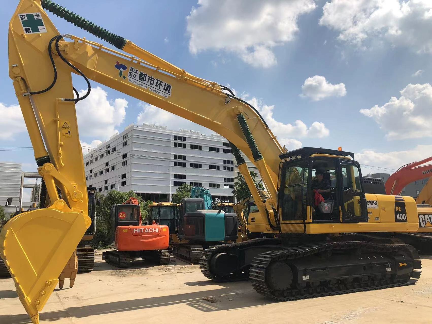 komatsu PC400-8 40 ton excavator for sale japan komatsu excavator big digger second hand  ready to ship year 2020