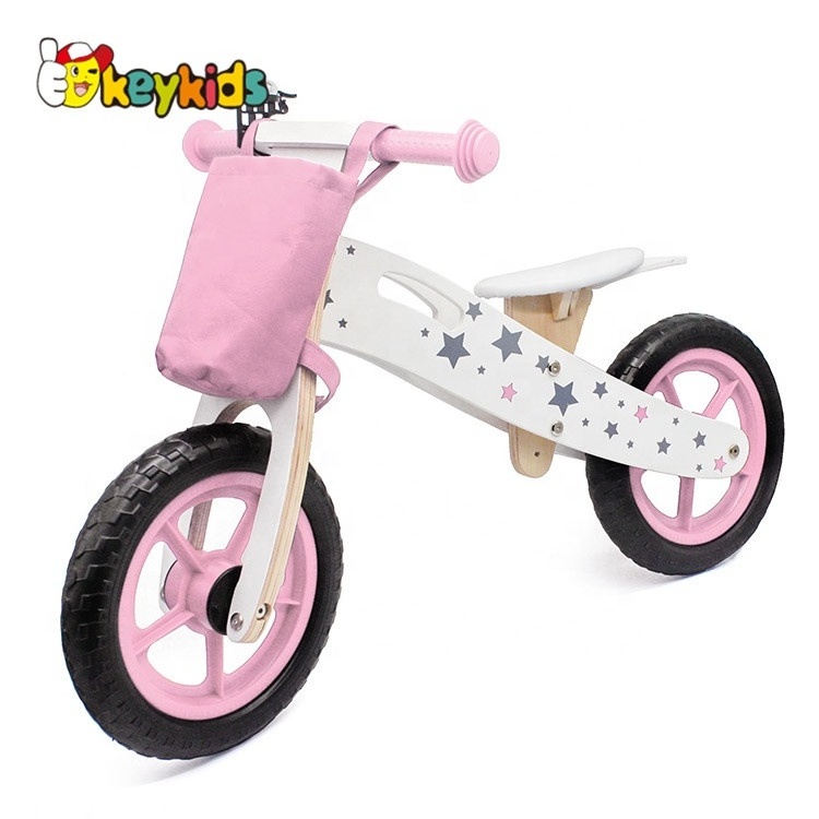 hot sale kids wooden bike,popular wooden balance bike,new fashion kids bike W16C194