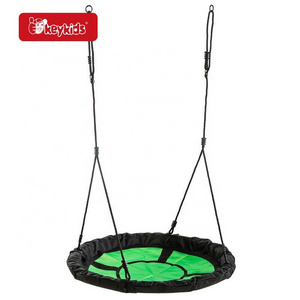 Large Round Flying Saucer Tree Swing for Kids Outdoors W01D295