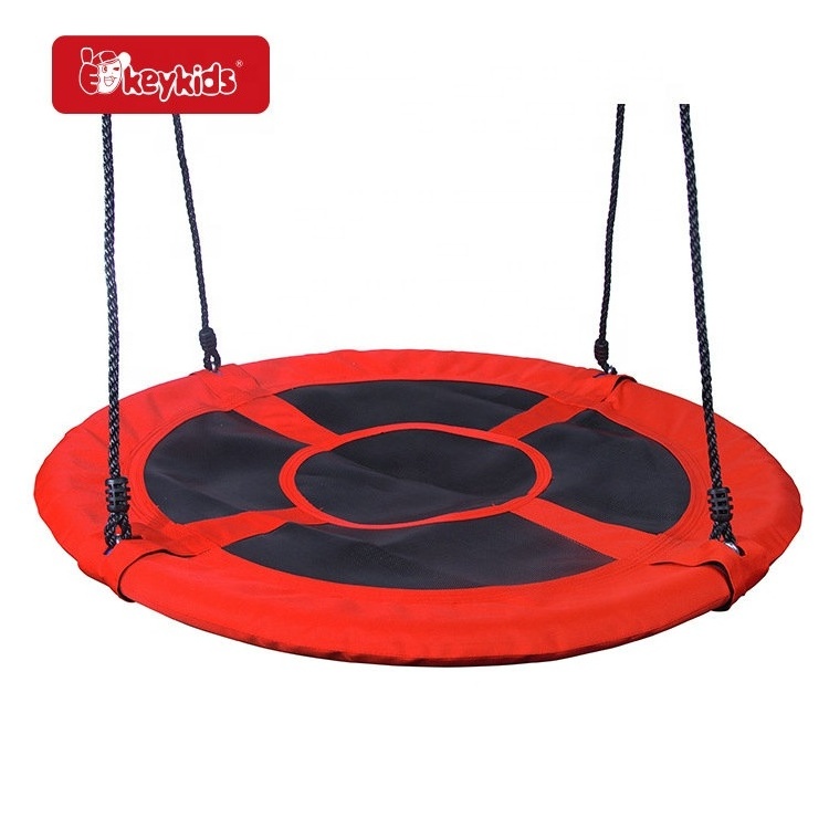 Large Round Flying Saucer Tree Swing for Kids Outdoors W01D295