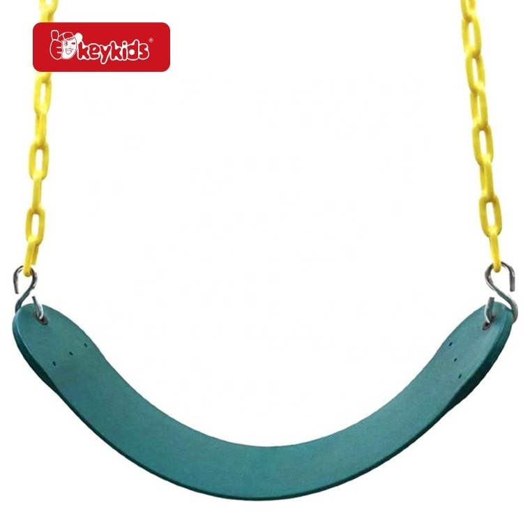 Kids Outdoor Heavy Duty Swing Seat with Anti-Rust Chains W01D296